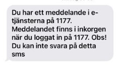 Avisering från 1177